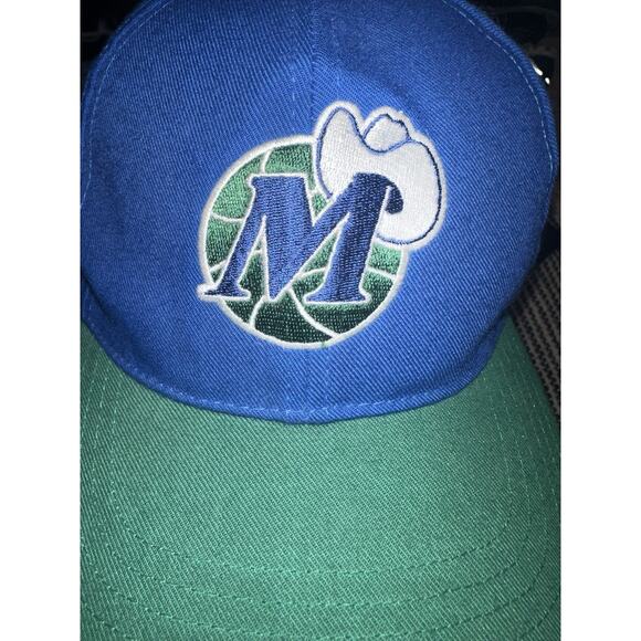 Crispy Rare Nike Dallas Mavericks Hat 90s VTG Taiwan NBA Hook & Loop Closure‎ - Picture 11 of 15